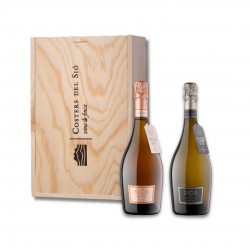 Wine lot Reserve Wine Siós Brut in wooden box