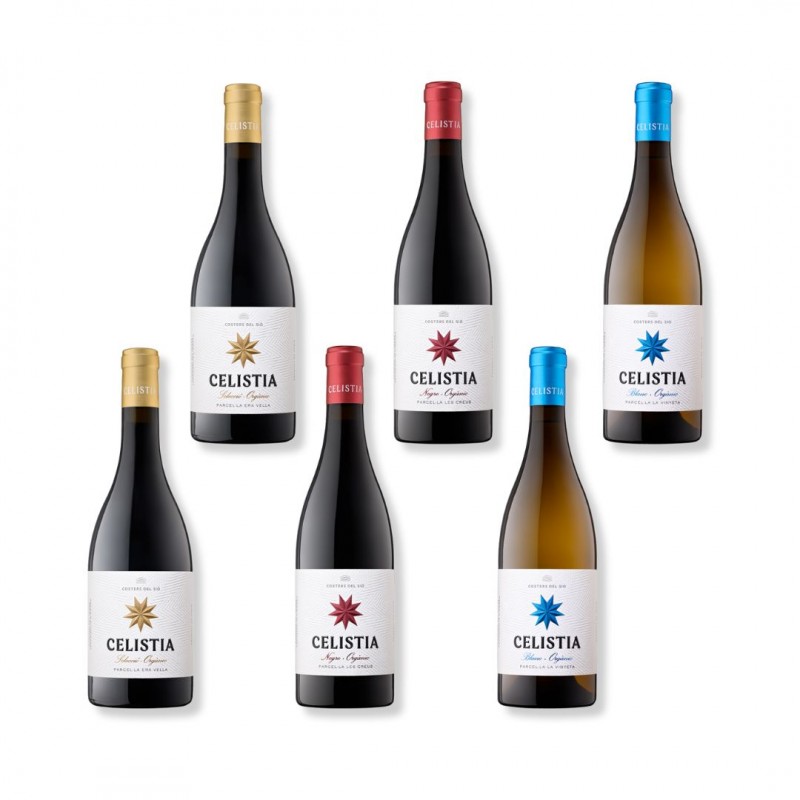 Vinos Celistia | Pack 6 botellas | Bodegas Costers del Sió | DO Costers del Segre