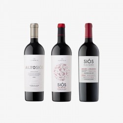 Lot de 3 vins negres en capsa regal Agramunt