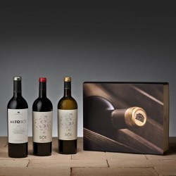 Wine gift box 3 bottles Montgai