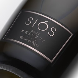 Sparkling Wine Siós Brut Blanc de Noirs bottle